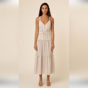 FRNCH Paris Linen And Cotton Dress Size Small New With Tags
